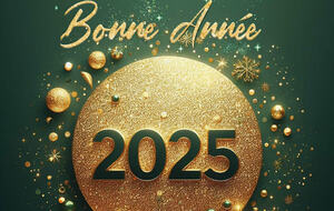 Le BCGB   vous souhaite une très belle année 2025 !