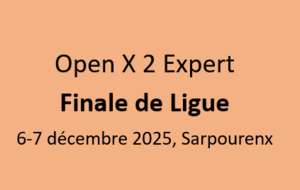 Finale de ligue de l' open/2 Expert à Sarpourenx