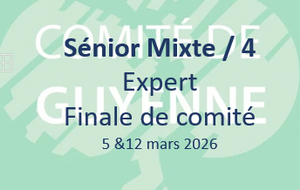Sénior mixte / 4,  finale de comité 05 et 12 mars 2026