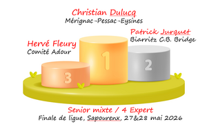 Finale de ligue du Senior Mixte / 4 Expert à Sarpourenx
