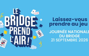 Information FFBridge : Journée nationale du bridge le 21 septembre 2026