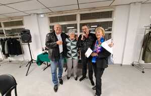 Danièle Carrere et  Didier Lamour, 4e de l' épreuve