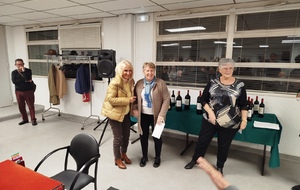 Christiane  Riou et  Marie-Françoise Michon  classée 8e