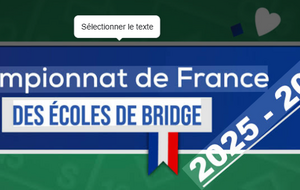 Championnat de France des écoles 2026