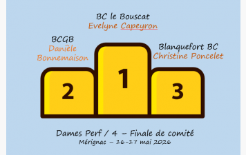 Dames Performance / 4, finale de comité