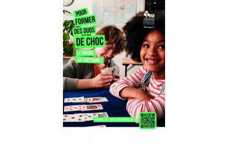&quot;Le bridge a changé ma vie vie &quot;, vidéo de  Géraldine Gadé, vice-présidente de la FFB en charge des jeunes