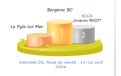 Interclubs D2, Finale de comité des 11&amp;12 avril 2026