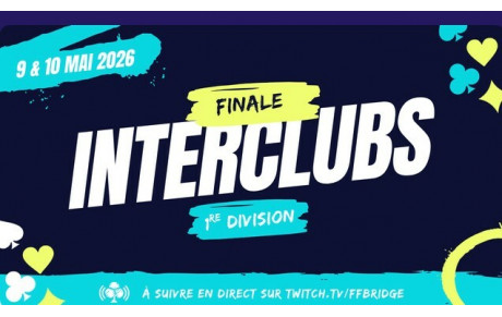 Interclubs D1 finale nationale, le BCGB à la 6e place ( Xavier Dupuis )