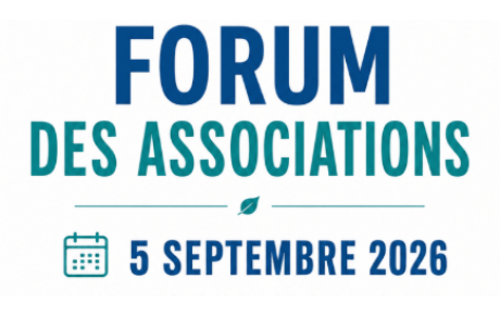 Forum des associations 2026 , le samedi 05 septembre 2026