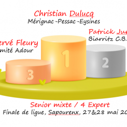 Finale de ligue du Senior Mixte / 4 Expert à Sarpourenx