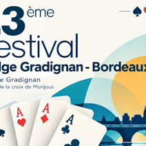 23e Festival 2026 du BCGB ,  paire open, le 11 novembre 2026, 15H, parc de la tannerie, Gradignan